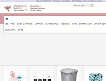 Tablet Screenshot of gobabygoshop.com
